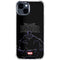 Marvel Black Panther Night Time Watch iPhone 15 Clear Case